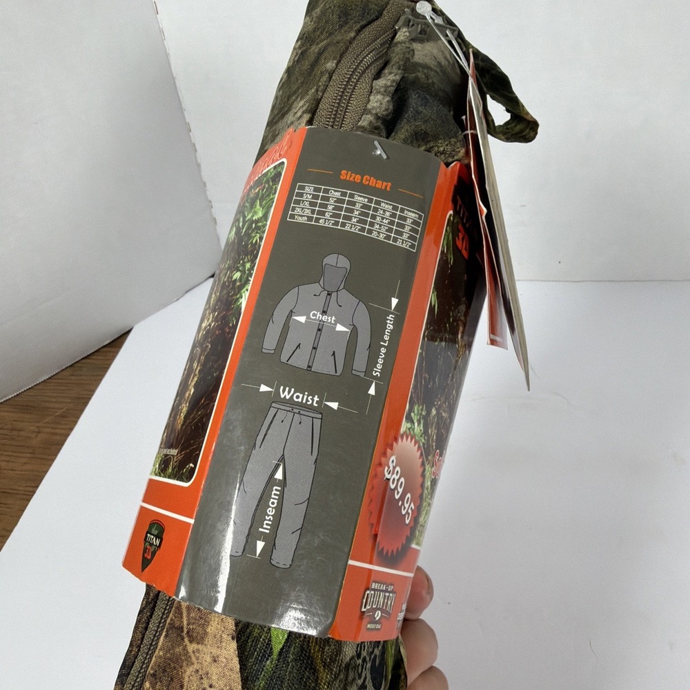 TITAN 3D Mossy Oak Obsession NWTF Leafy Suit (MO-OB80-LS) Youth Size - Picture 4 of 5